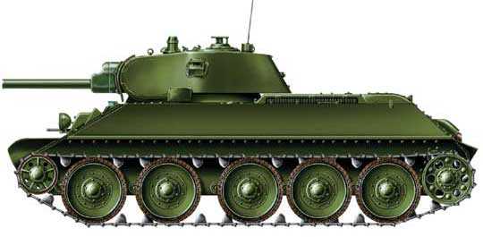 Т-34 со сварной башней