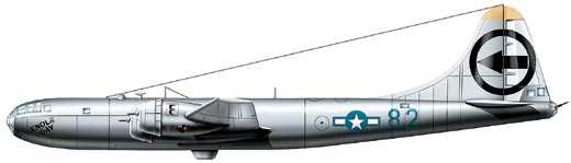 Стратегический бомбардировщик В-29 «Суперфортресс», США, 1943 г. 